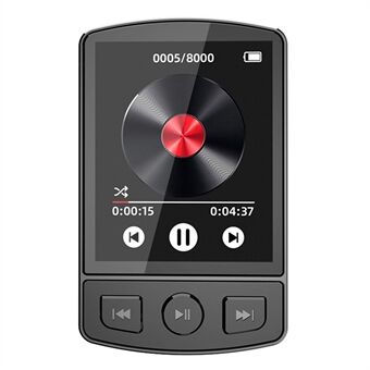 MP3-07 16GB Bærbar Bluetooth MP3 Musik Videoafspiller Stem-optagelse FM Radio MP4 Afspiller