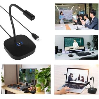 YANMAI G22 Microphone USB Plug Meeting Microphone Desktop Gooseneck USB Capacitive Microphone