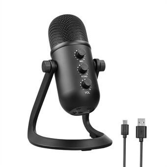 USB Microphone Noise-Cancelling Microphone for Streaming Podcasting Recording Mic