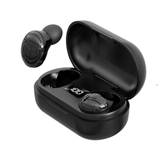 TWS Bluetooth 5.0 Trådløse Headsets Stereo Vandtætte Earbuds In-ear Hovedtelefoner med Digital Display