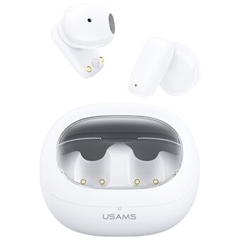 USAMS TD22 TWS øretelefoner Bluetooth 5.3 Semi in Ear Hovedtelefoner Stereo Lyd 5 timers afspilningstid