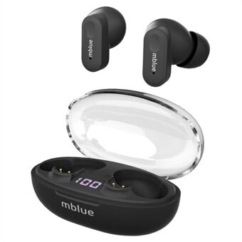 MBLUE AR01 TWS Bluetooth 5.4 Øretelefoner Lav Latens Trådløs Musikopkalds In-Ear Headset