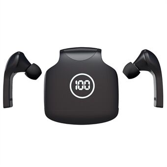 X9 TWS Trådløs Bluetooth 5.0 In-ear-øretelefon Svedtæt Stereo Musik Opkald Sport Digital Display Headset