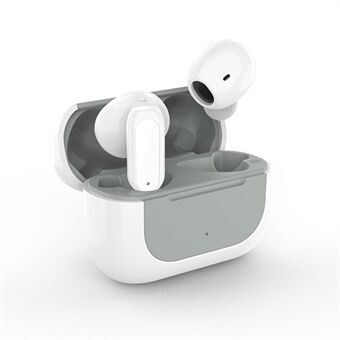 E60 Mini Trådløs Bluetooth-øretelefon TWS 9D HiFi Bass Stereo-øretelefoner Støjreducerende musikheadset med mikrofon