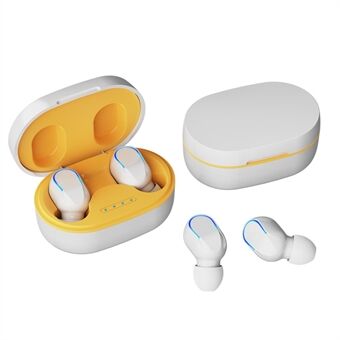 X99-knap-kontrol LED-indikator Mini TWS Bluetooth 5.1 Stereo-øretelefon Trådløs in-ear musikopkaldsheadset