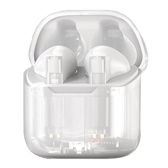 Air-S11 Transparent HIFI Headset Intelligent Active støjreducerende trådløse hovedtelefoner Fingeraftrykskontrol TWS Bluetooth-øretelefoner