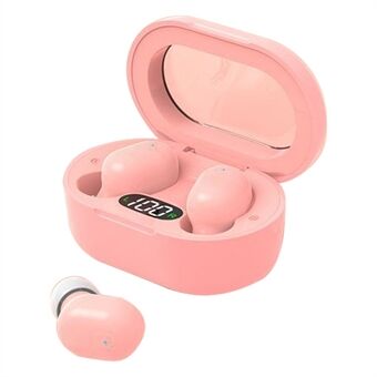 E8S Mini TWS Bluetooth-øretelefon Digital Display HiFi Stereo Wireless Touch In-ear Headset