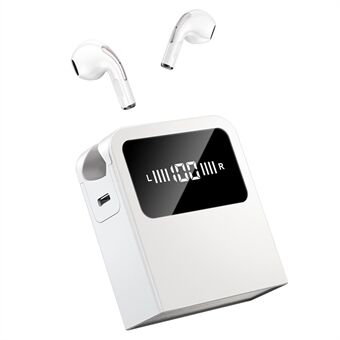 T16 6000mAh Bluetooth Headset med Power Bank-funktion Trådløse Sports TWS Halv In-Ear Hovedtelefoner