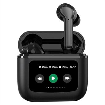 T68pro HiFi-lyd In-ear Bluetooth-øretelefoner med LED-fuldfarve-touchskærm-opladningsetui, engelsk version