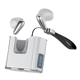 R20 Trådløse Earbuds Bluetooth 5.3 Semi-in-Ear Øretelefoner IPX4 Hovedtelefoner