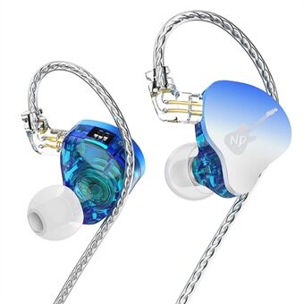 ND DD3 4 Modes Justerbare In-Ear Øretelefoner HiFi Lyd Kablede Hovedtelefoner, Ingen Mikrofon / Indstillet Version