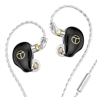 TRN ST7 Aftagelige 3,5 mm Kablede In-Ear Øretelefoner HiFi Musik Headset (Med Mikrofon)