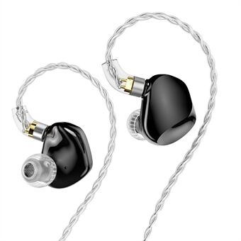 TRN VX Pro+ 3.5mm Aftagelige Kablede In-Ear Øretelefoner 9-Enhed HiFi Musik Hovedtelefon uden Mikrofon