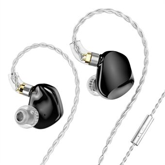 TRN VX Pro+ 3,5mm Aftagelige Kablede In-Ear Øretelefoner 9-Enhed HiFi Musik Headset med Mikrofon