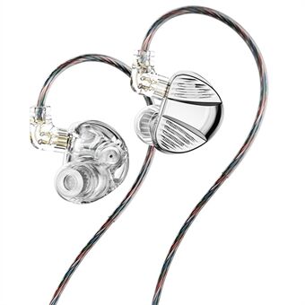 TRN V10 Pro 3.5mm Aftagelig Trådet In-Ear Øretelefon HiFi Musik Gaming Headset uden Mikrofon