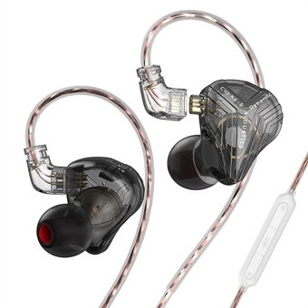 CVJ KE-S In-Ear-hovedtelefoner med ledning Stereo-øretelefoner med kraftig bas 3,5 mm Jack Gaming Headset med mikrofon