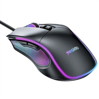 YESIDO KB20 USB Wired Gaming Mouse 7200DPI RGB Light Computer Laptop Mice

JA, VENLIGST KB20 USB KABELGAMING MUS 7200 DPI RGB LYSDATA COMPUTER LAPTOP MUS