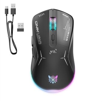 ONIKUMA CW917 Kablet / 2,4G Trådløs Dual Mode Gaming Mus Ergonomisk Computer Bærbar Mus