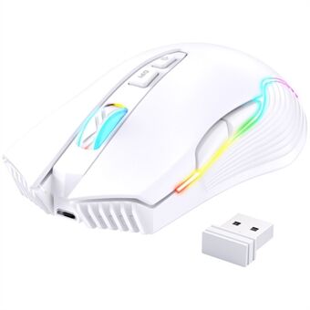 ONIKUMA CW905 Genopladelig 2.4G Trådløs Gaming Mus RGB Lys Computer Mus