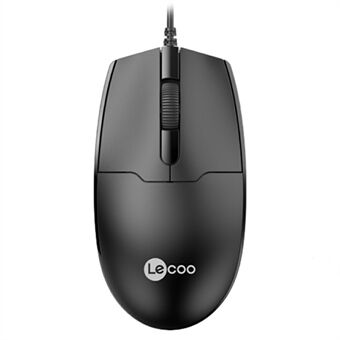 LENOVO LECOO MS101 USB Kablet Optisk Mus Ergonomisk Desktop Computer Bærbar Mus