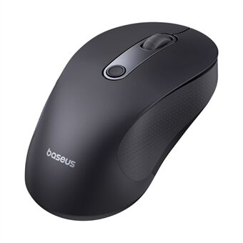 BASEUS F02 Ergonomisk 2.4G Trådløs + Bluetooth Computer Bærbar Mus (uden Batteri) - Sort