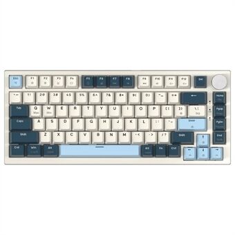 ANGREB HAJ K85 Type-C Kablet Mekanisk Tastatur Kablet 82 Taster Magnetisk Switch RGB Gaming Tastatur