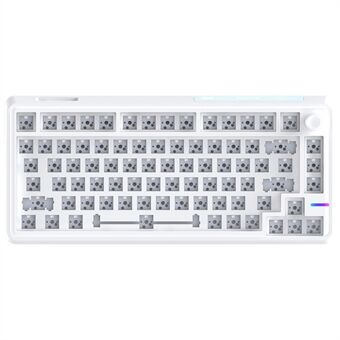 LS02 Mekanisk Tastatur Kit med Pakning-Montering Understøtter Bluetooth / Kablet / Trådløs Forbindelse