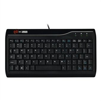 MCSAITE 8017 Slankt Design Laptop Computer USB Kablet Tastatur til Hjem og Kontor