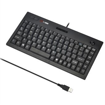 MCSAITE MC-9712 Ultra-Slim Keyboard Stille Skrivning USB Kablet Mekanisk Computer Tastatur