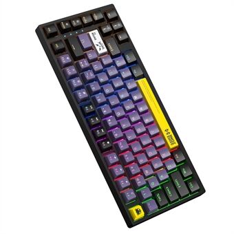 ONIKUMA G58 Hot-Swappable 82-Tasters Mekanisk Gaming Tastatur RGB Belysning Kablet Tastatur