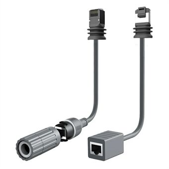 2 stk. Starlink Gen3 V3 Rektangulær Satellit Ethernet Kabel Adapter 1000Mbps RJ45 Converter