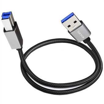 JUNSUNMAY 1m USB-A 3.0 Hane til USB Type-B Han Printer Kabel Computer Udskrivningsledning