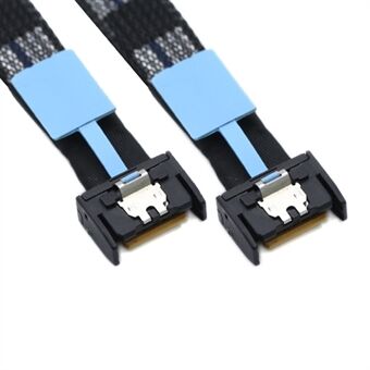 SF-079 50 cm MCIO PCI-E 4i 38Pin Han til MCIO 38Pin Han Adapter Forlængerkabel