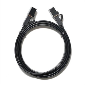 UGREEN 11260 Cat7 Flad RJ45 Ethernet-kabel 10Gbps Højhastigheds LAN-netværk Patch-kabel - 1m