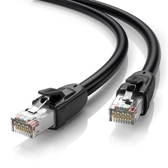 UGREEN 70327 RJ45 Cat8 Ethernet Kabel 8-Core 2000MHz Båndbredde 25Gbps LAN Netværkskabel - 1m