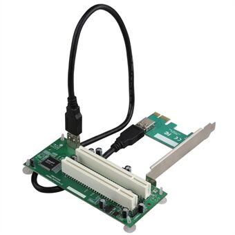 TXB024 Pcie til Dual Pci Slot Adapterkort til Capture Card / Sound Card Expansion Card