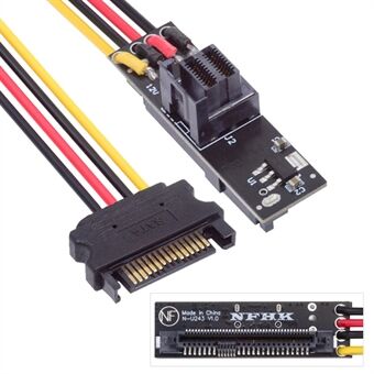 SFF-8643 PCI-E 4.0 Hun til U.2 SFF-8639 U.3 NVME Pcie PCI-Express SSD Adapter til Bundkort