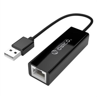 ORICO UTJ-U2 USB2.0 til Gigabit Ethernet-adapter Kablet netværkskabel-omformer RJ45 internetgrænseflade