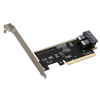 TXB127 SFF8639 Interface 2-port Solid State Drive (SSD) Adapter Board til PCLEX8 til 2 U.2 Udvidelseskort