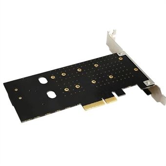 TXB044 110 mm M-nøgle + B-nøgle Dobbelt Adapterkort Pcie til M.2 Nvme SSD NGFF Adapterkort