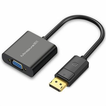 MINDPURE AD005 DP til VGA Adapter DP Han til VGA Hun 1080P Konverter Dongle