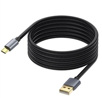 10m 480Mbps USB A til Micro Oplad og Synkroniser USB-kabel til Samsung Galaxy J7 / S7 / S6 / Kindle Fire HD Tablets / PS4