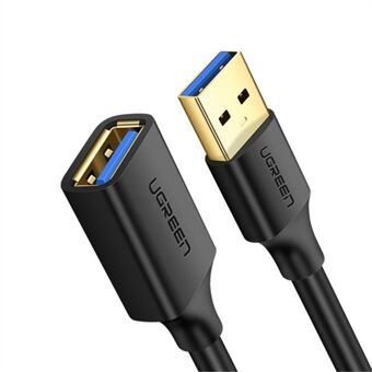 UGREEN 40656 1,5 m USB 3.0 forlængeradapterledning USB han-til-hun-kabel Dataoverførsel til webcam Flash -tastatur-mus flashdrev