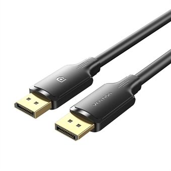 VENTION HAKBF 1m guldbelagt DisplayPort-kabel 4K / 60Hz DP til DP han til han ledning