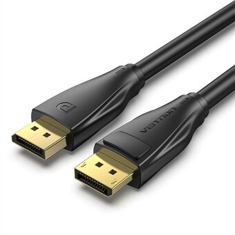 VENTION HCDBG 1,5m 8K / 60Hz & 4K / 144Hz Guld-belagt DP til DP Kabel DisplayPort Ledning