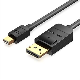 VENTION HAABG 4K Mini DP til DP Kabel 1,5m Bi-Direktional Mini DisplayPort til DisplayPort Kabel til PC