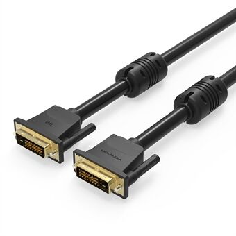 VENTION EAABI 3m 2K 60Hz 24+1 DVI til DVI Kabel Han til Han Guldbelagt Adapterkabel