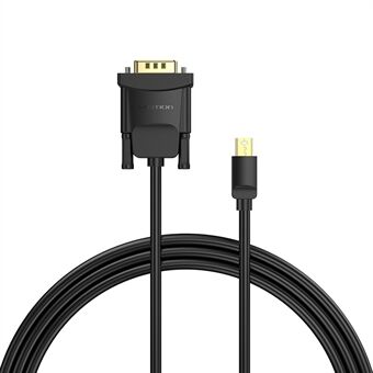 VENTION HFDBG 1.5m Mini DP til VGA Konverteringskabel 1080P 60Hz HD Videokabel - Sort