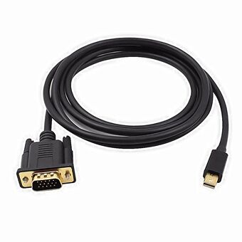 1,8m Mini Display Port til VGA-adapter