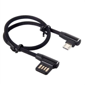 Micro USB 5-pin til Venstre Vinklet 90 Graders USB 2.0 Datakabel